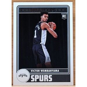2023-24‎ NBA HOOPS VICTOR WEMBANYAMA ROOKIE CARD #298 SPURS